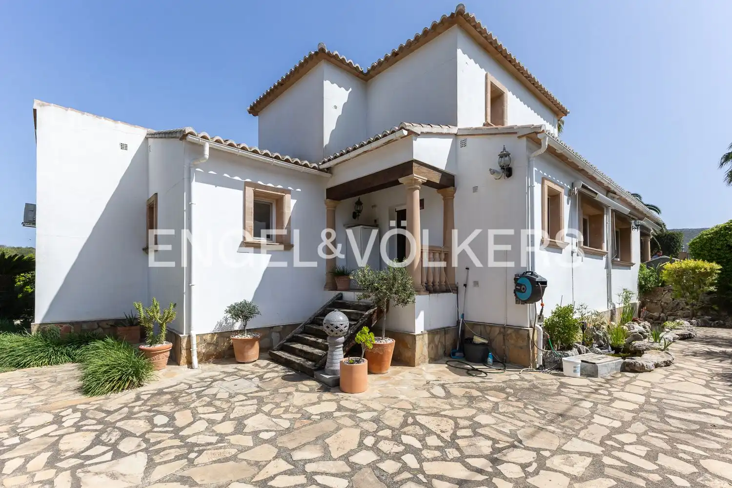 Vista exterior de Finca rústica en venta en Jávea / Xàbia con Aire acondicionado, Calefacción y Jardín privado