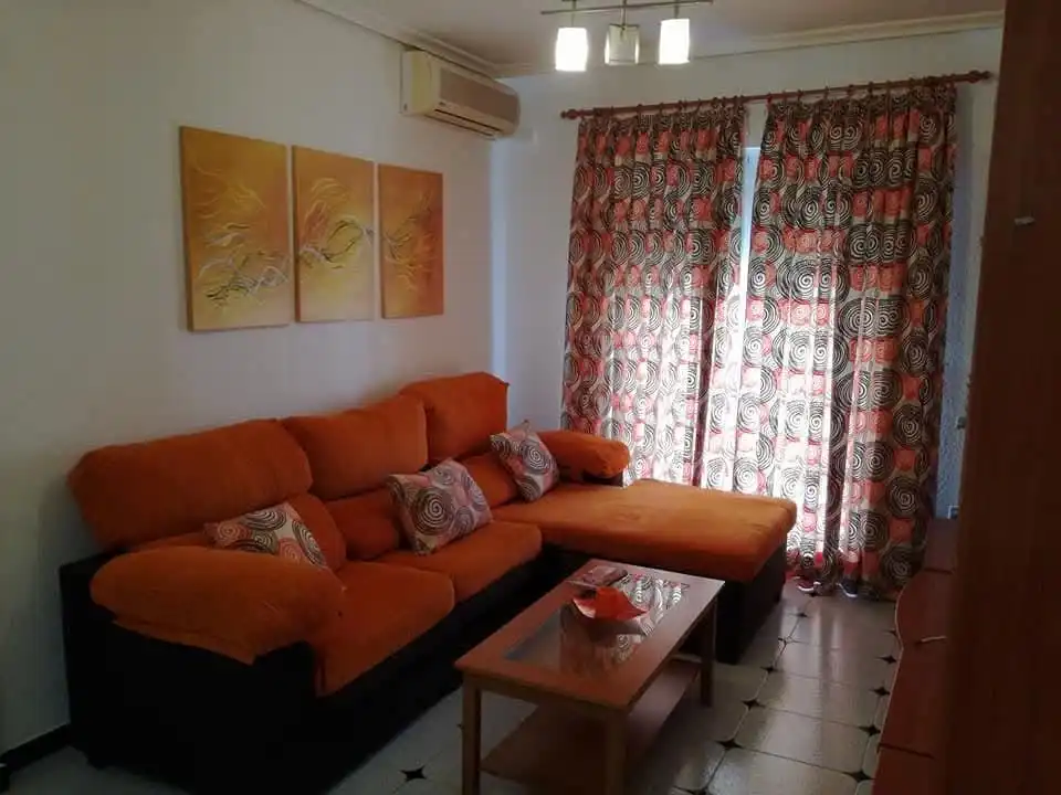 Sala de estar de Piso en venta en  Córdoba Capital con Aire acondicionado, Terraza y Amueblado