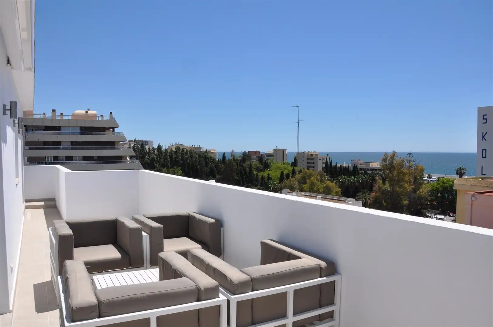 Terraza de Ático en venta en Marbella con Aire acondicionado, Terraza y Internet