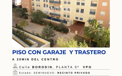 Exterior view of Flat for sale in Málaga Capital  with Air Conditioner, Terrace and Storage room