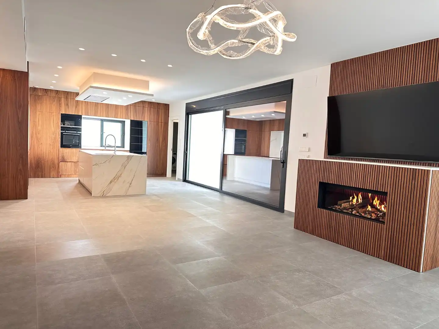Sala de estar de Casa o chalet en venta en San Pedro del Pinatar con Aire acondicionado, Calefacción y Trastero