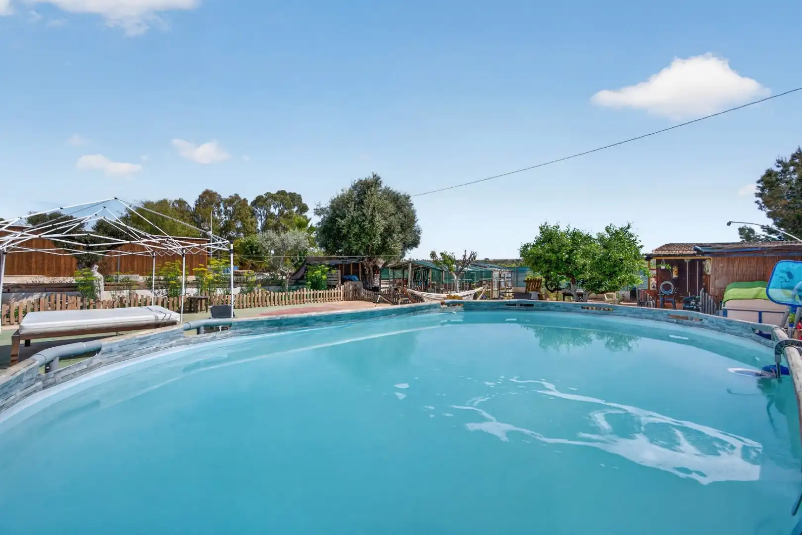 Piscina de Casa o xalet en venda en Elche / Elx amb Aire condicionat, Calefacció i Jardí privat
