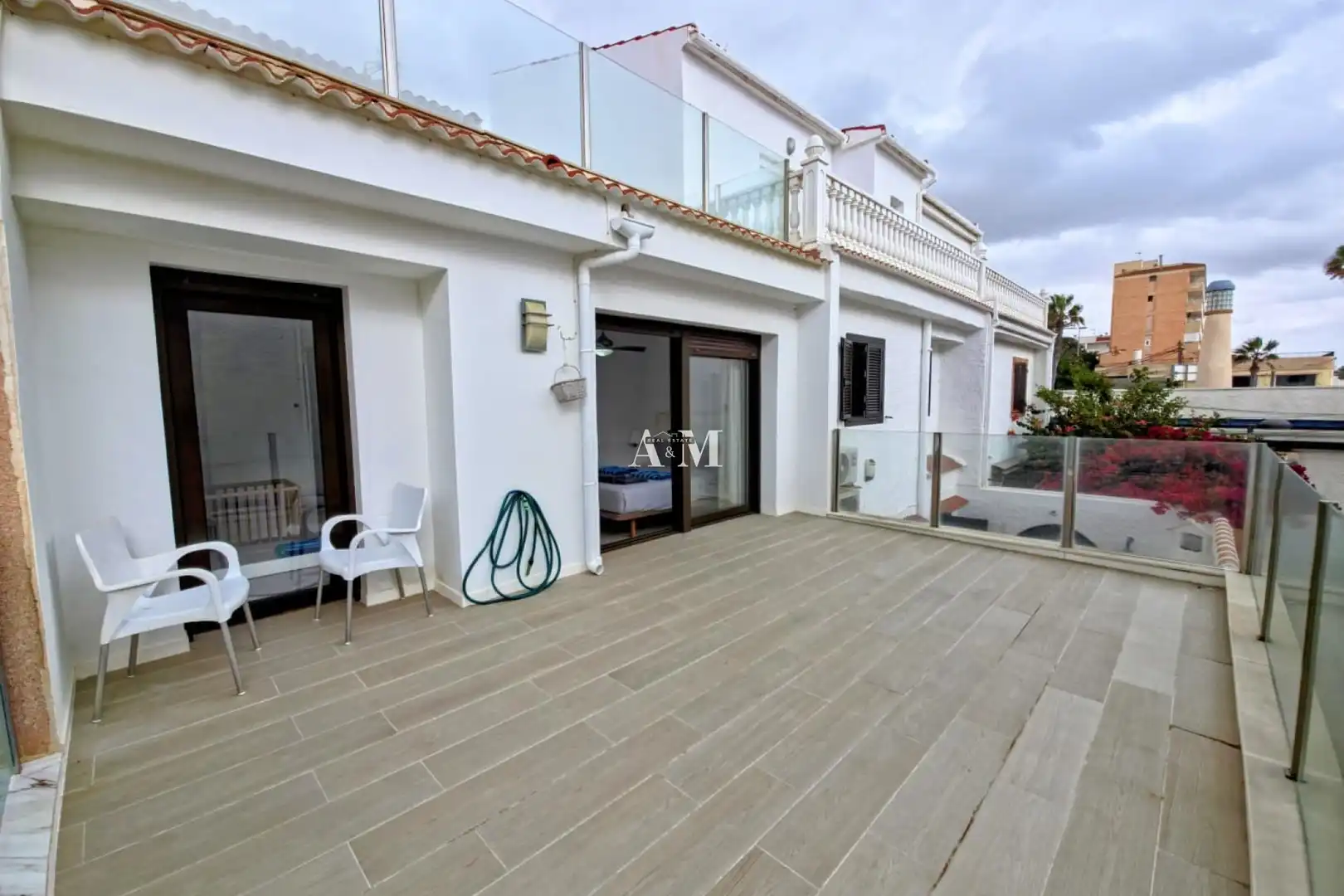 Terrassa de Casa o xalet de lloguer en Pilar de la Horadada amb Terrassa i Rentadora