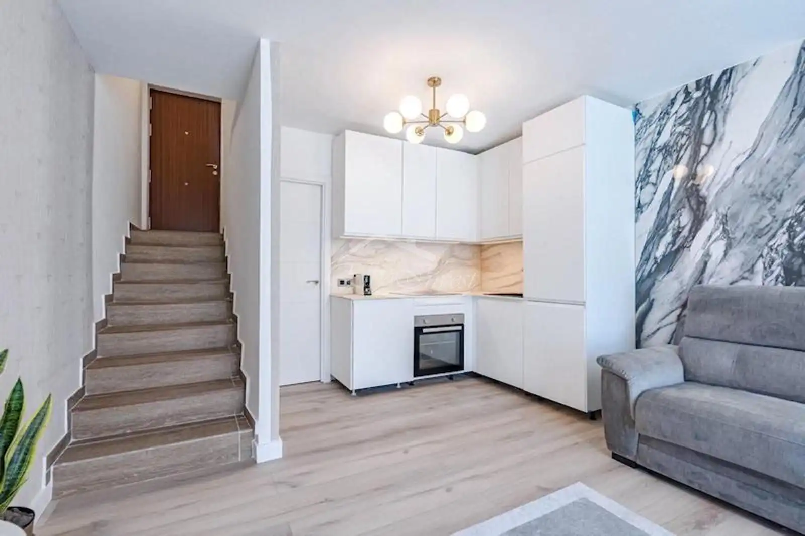 Cocina de Dúplex en venta en Adeje con Aire acondicionado, Parquet y Terraza