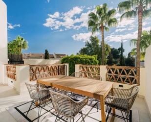 Terrace of Single-family semi-detached for sale in Marbella  with Air Conditioner, Terrace and Swimming Pool