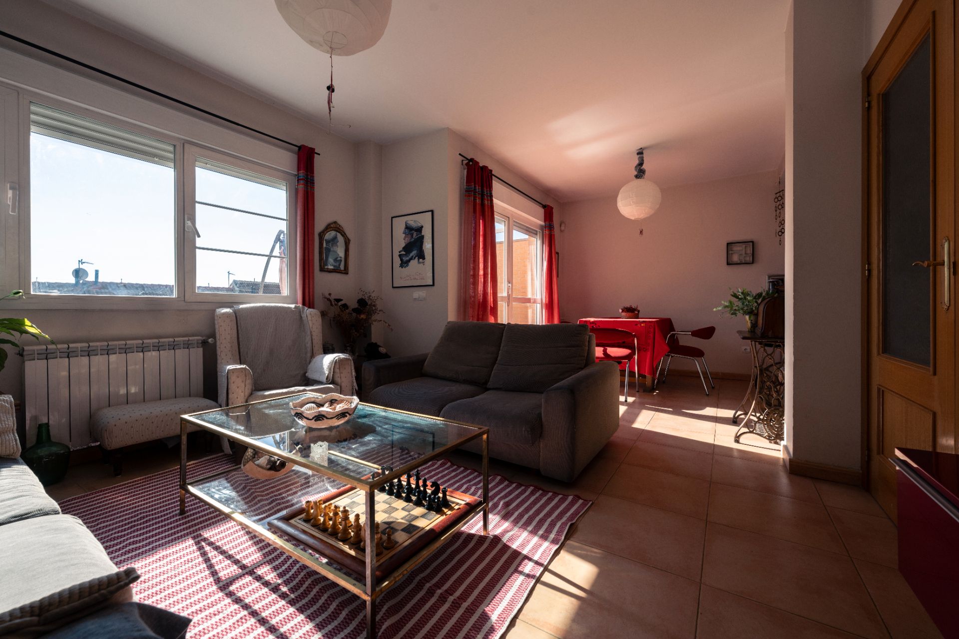 Sala de estar de Casa o chalet en venta en Colmenar Viejo con Calefacción, Jardín privado y Parquet