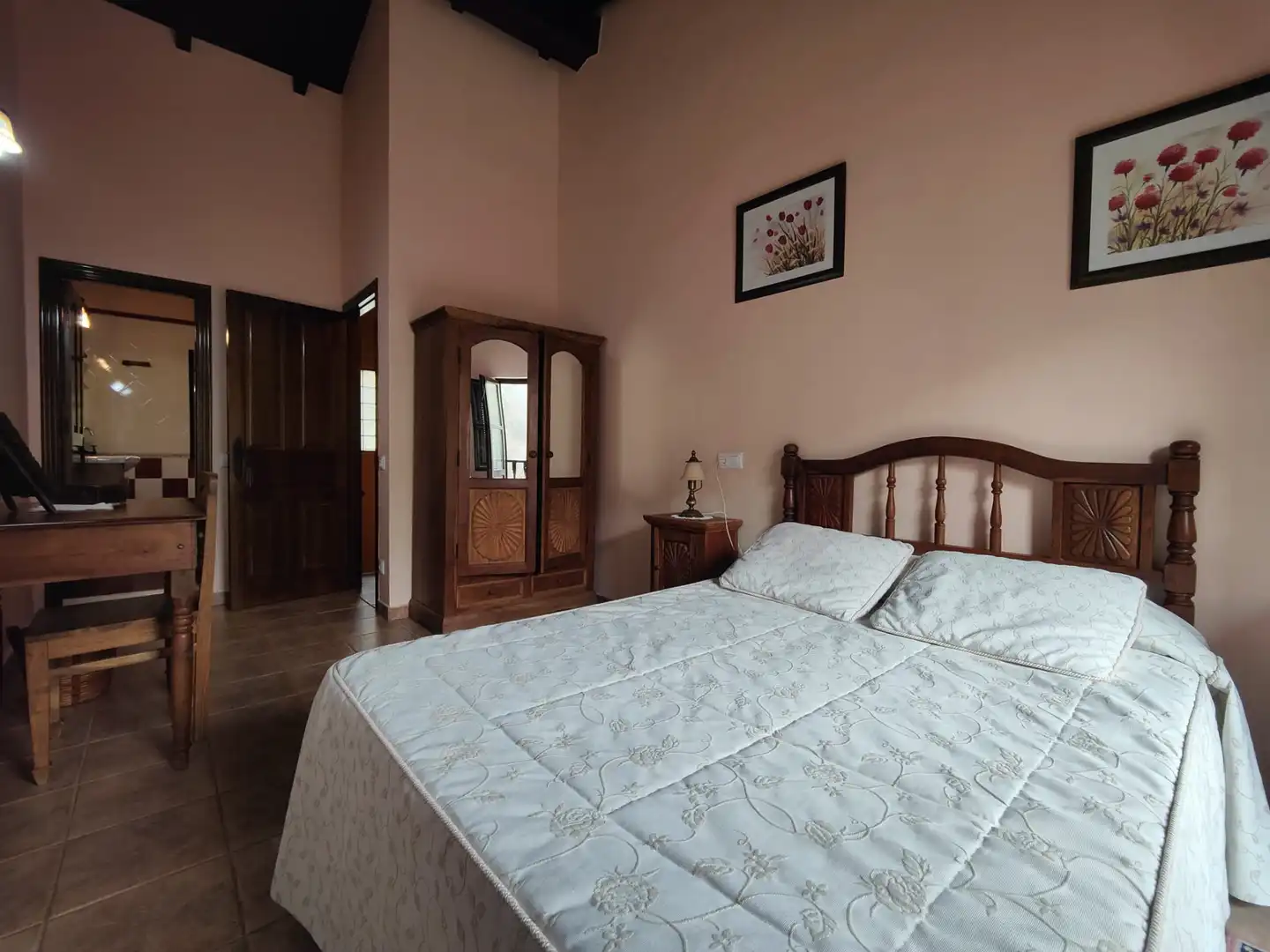Habitación de Casa o chalet en venta en Quirós con Jardín privado, Amueblado y Balcón