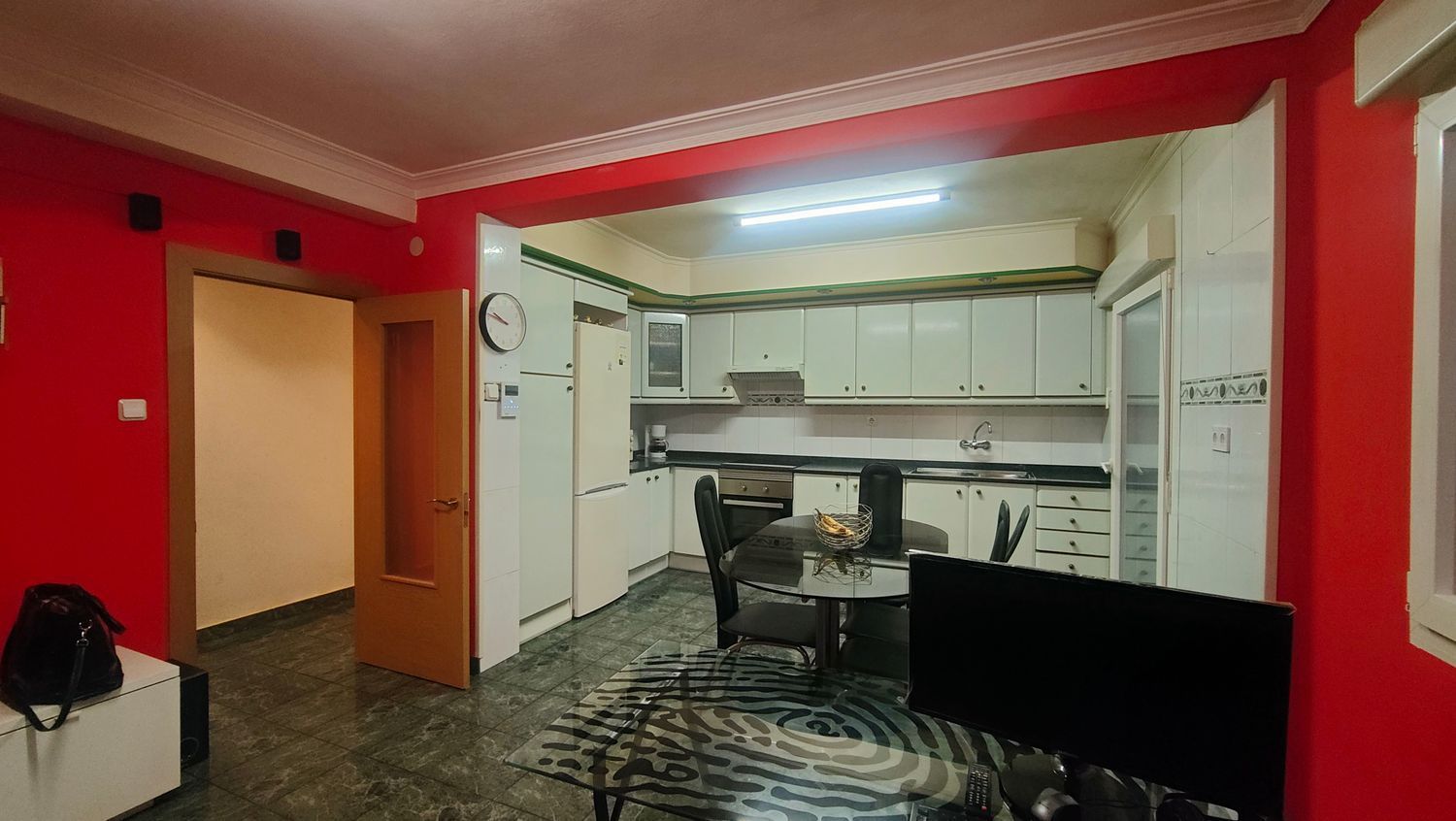 Kitchen of Flat for sale in Gijón   with Heating, Terrace and Swimming Pool