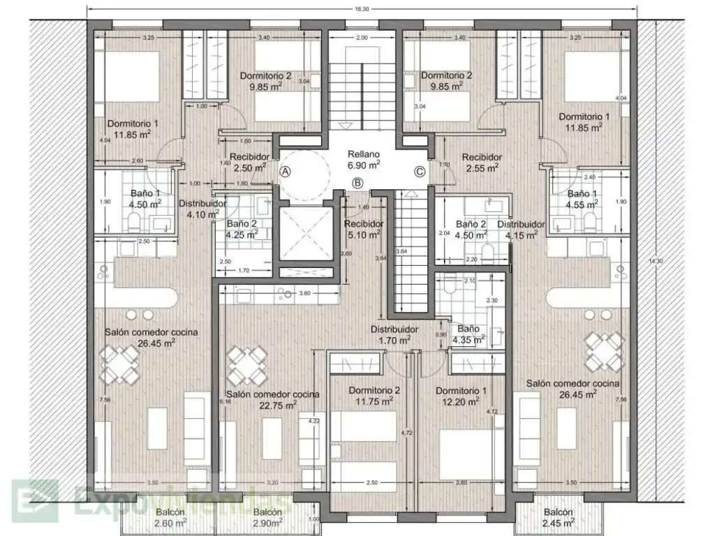 Apartamento con terraza en venta en Puerto de Mazarrón, imagen 5