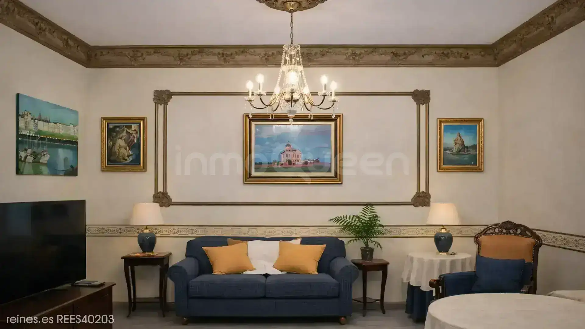 Sala de estar de Casa o chalet en venta en Barreiros con Aire acondicionado, Calefacción y Jardín privado