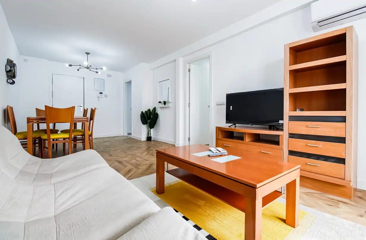 Living room of Flat for sale in Madrid  with Air Conditioner, Heating and Terrace