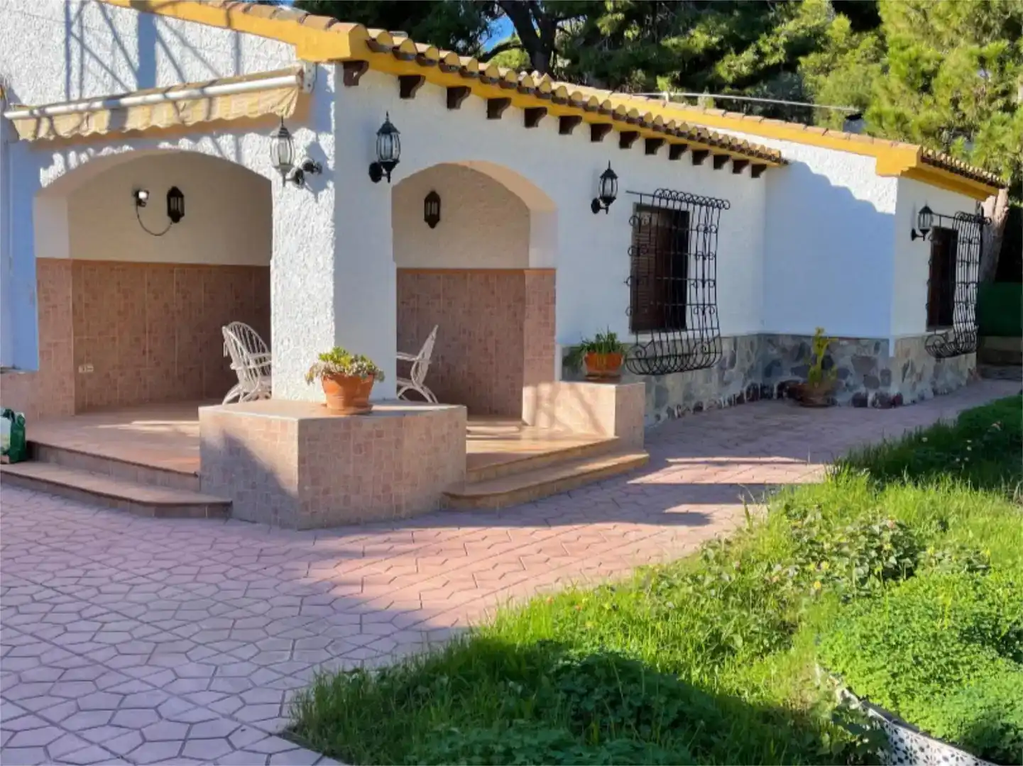 Terrace of Flat for sale in Orihuela  with Air Conditioner, Private garden and Furnished