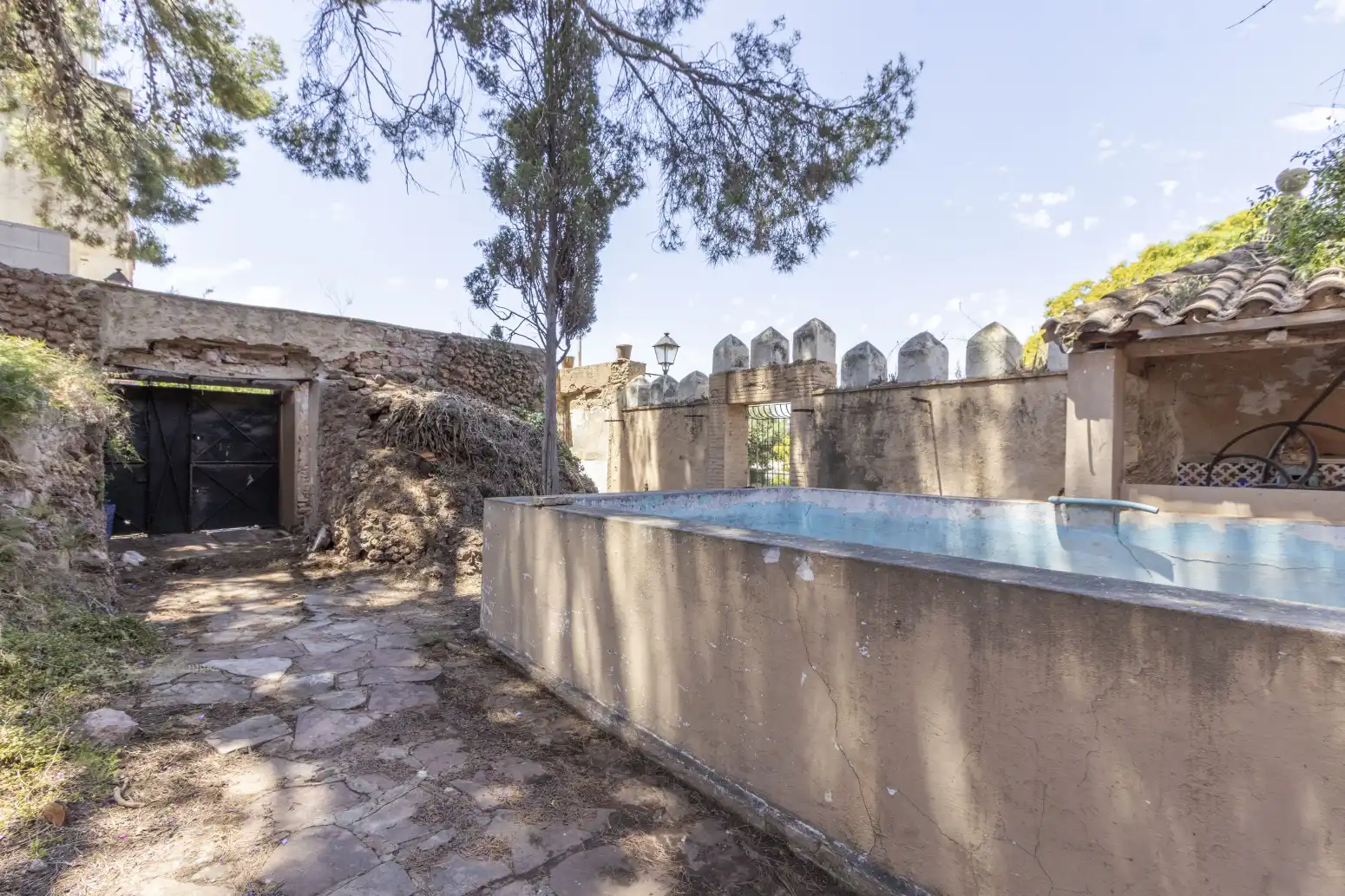 Piscina de Casa adosada en venda en Náquera amb Jardí privat i Piscina