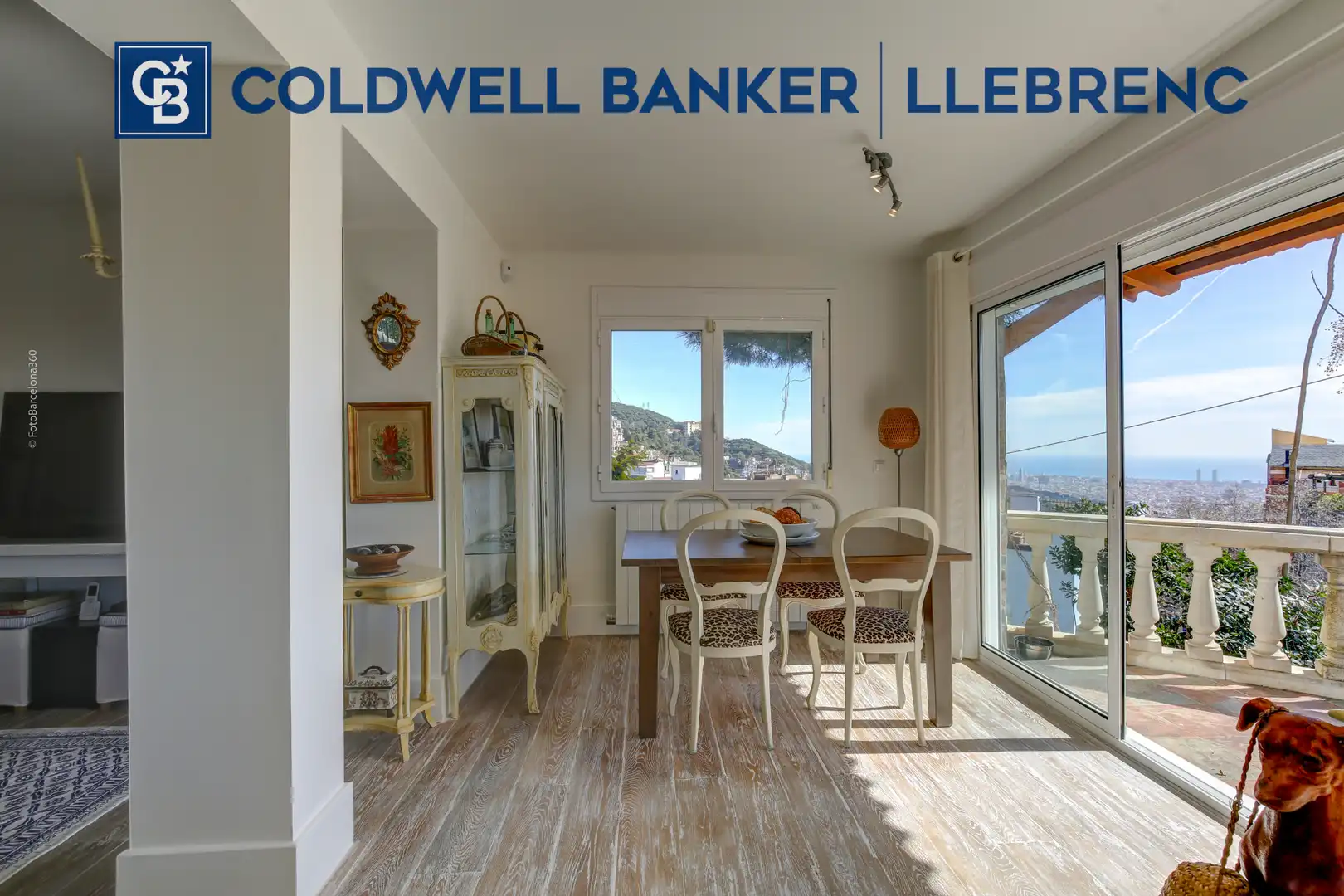 Balcony of Houses for rent in Barcelona  with Heating, Private garden and Parquet flooring