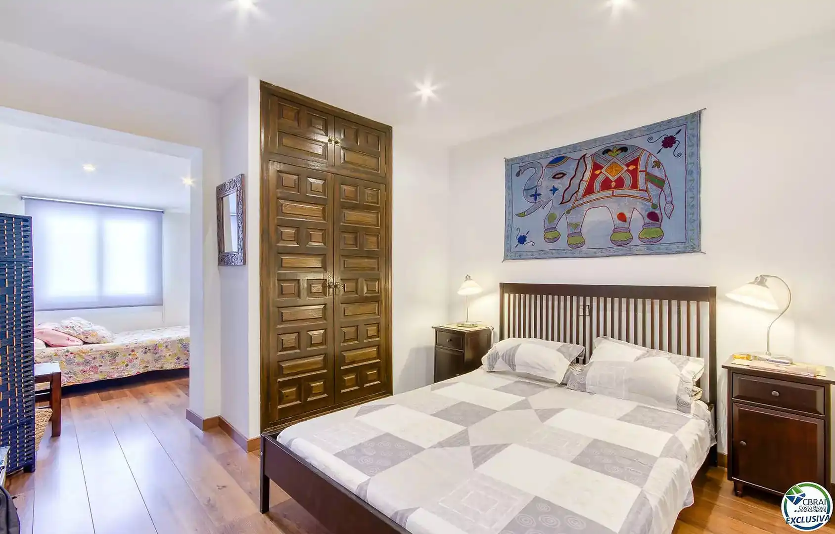 Dormitori de Casa o xalet en venda en Garrigàs amb Terrassa i Moblat