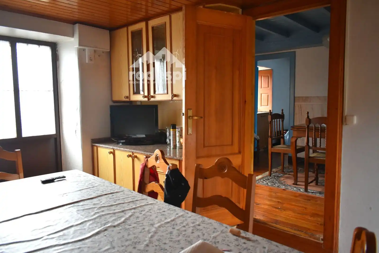 Kitchen of Houses for sale in Crecente  with Heating, Terrace and Storage room