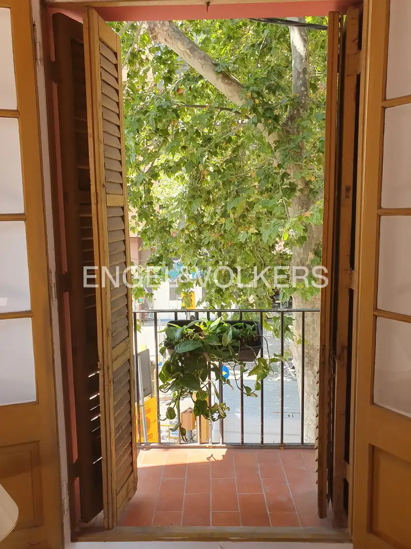 Balcony of Flat for sale in Barcelona  with Air Conditioner, Heating and Balcony