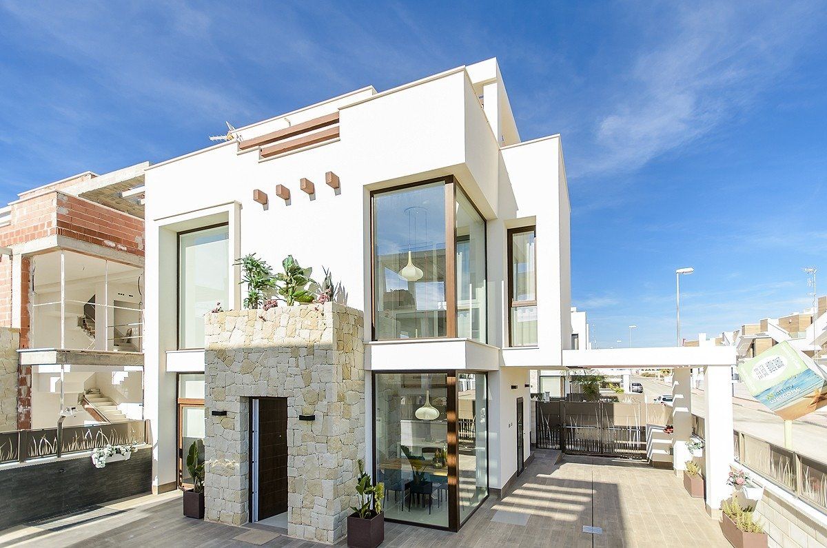Exterior view of House or chalet for sale in Cartagena  with Air Conditioner, Private garden and Terrace