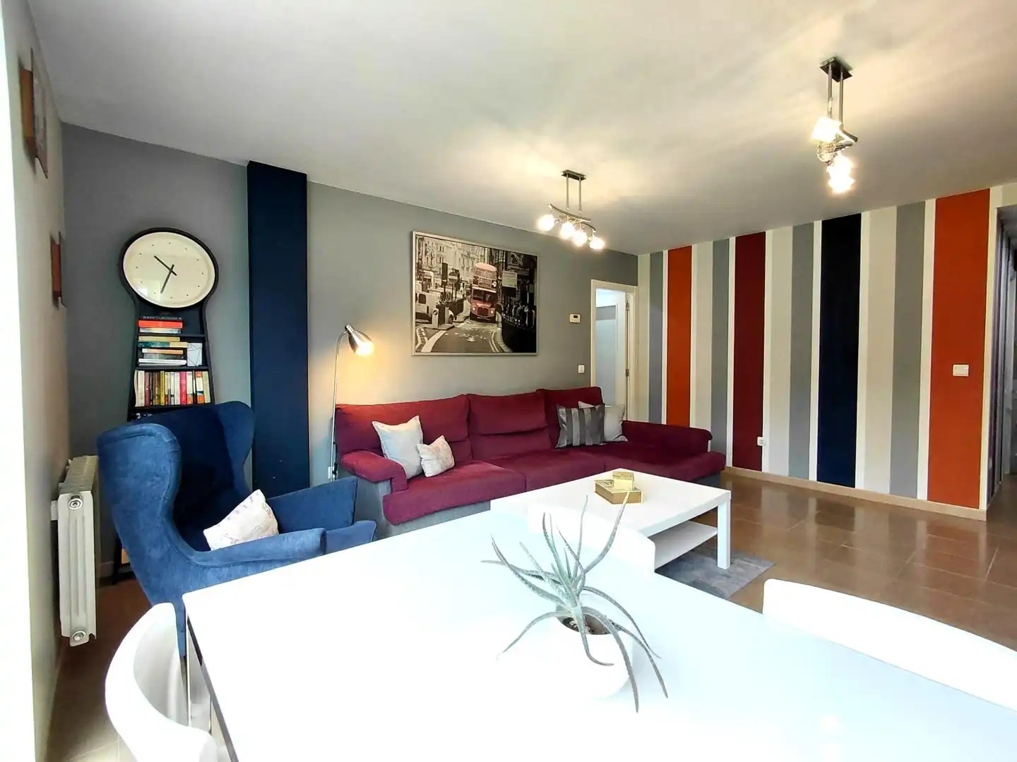 Living room of Flat for sale in Santa María de Cayón  with Heating and Storage room