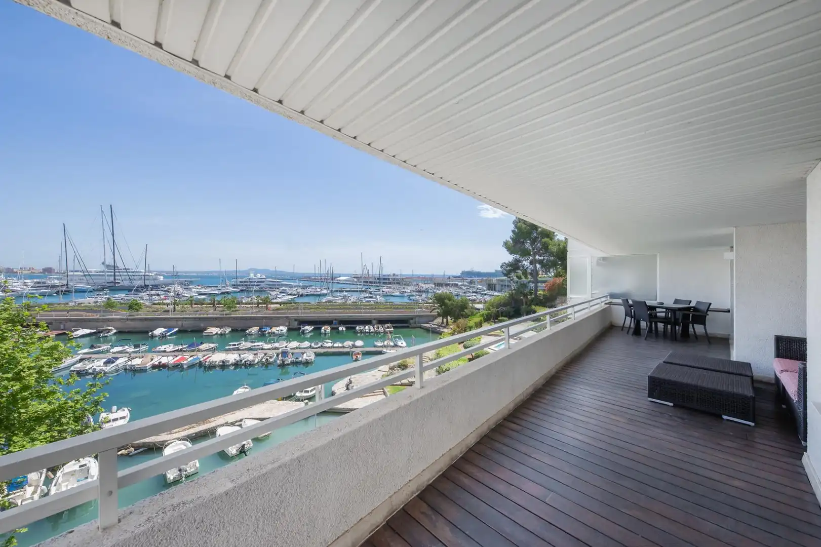 Terrasse von Wohnung zur Miete in  Palma de Mallorca mit Klimaanlage, Heizung und Terrasse
