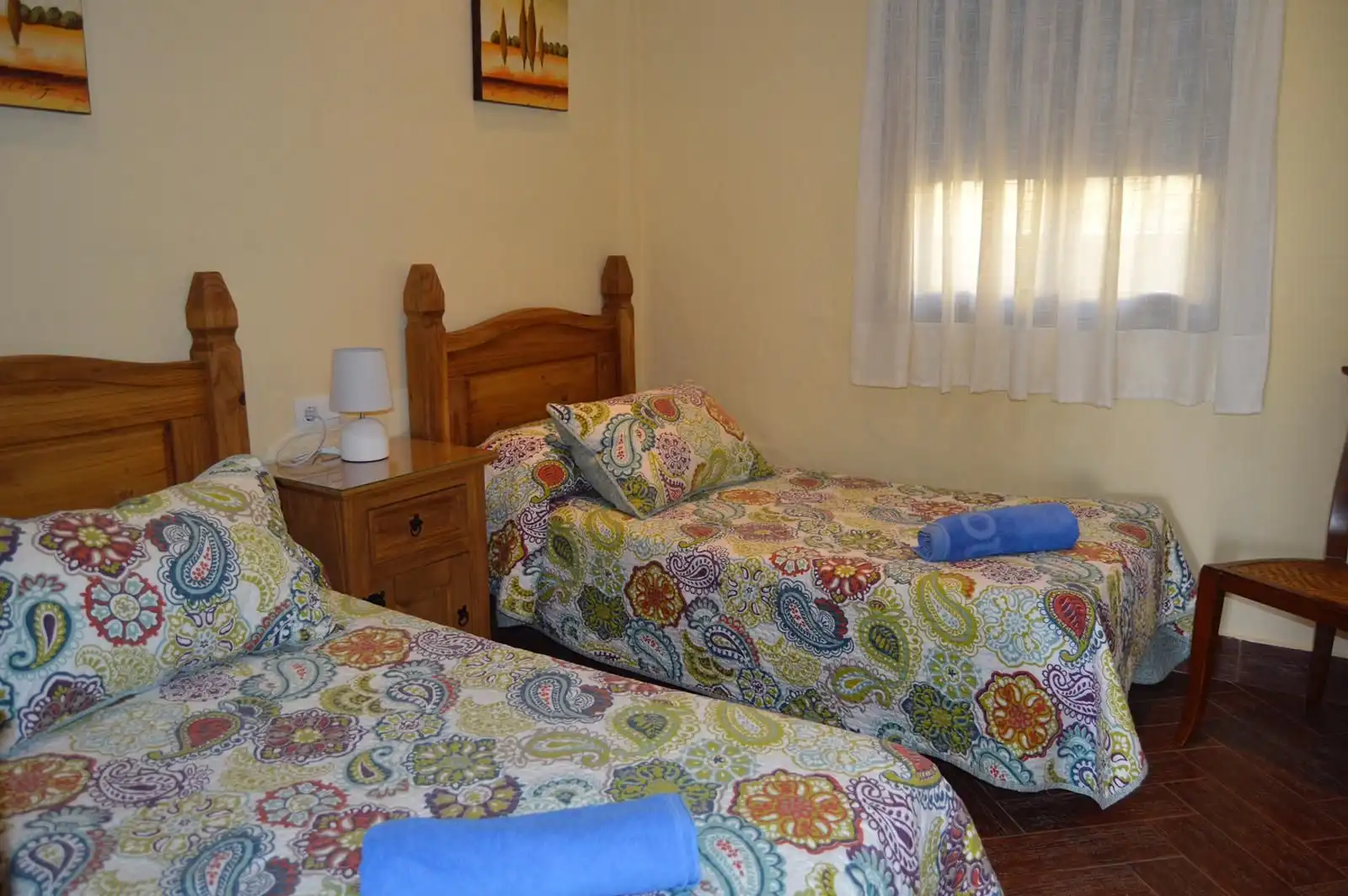 Dormitori de Casa o xalet de lloguer en Barbate amb Aire condicionat, Jardí privat i Terrassa