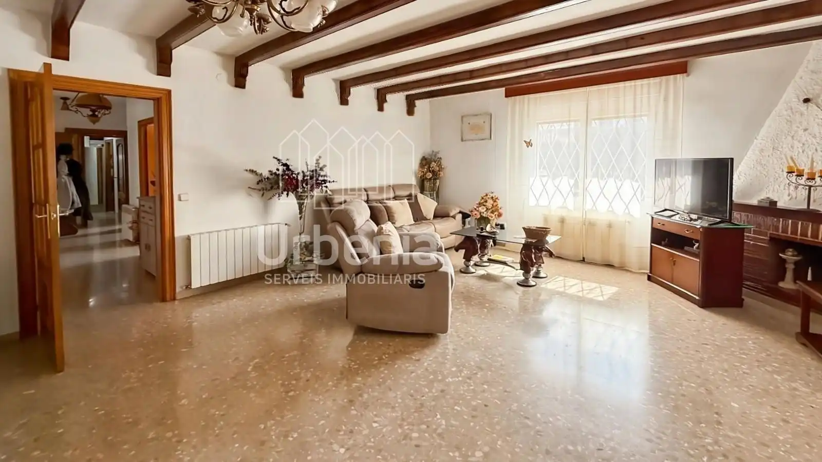 Living room of Flat for sale in Calella  with Heating, Private garden and Terrace