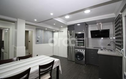 Kitchen of Flat for sale in Santurtzi   with Heating, Furnished and Balcony