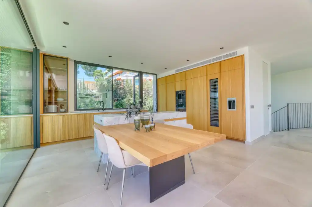 Kitchen of Houses for sale in Calvià  with Air Conditioner, Private garden and Parquet flooring
