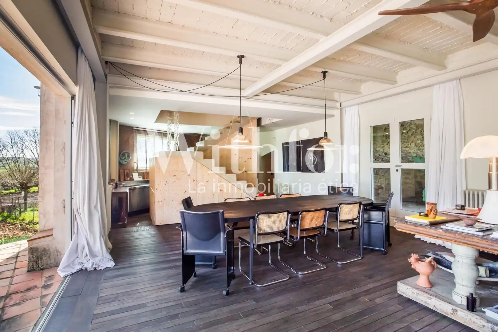 Comedor de Casa o chalet en venta en La Pera con Calefacción, Jardín privado y Terraza