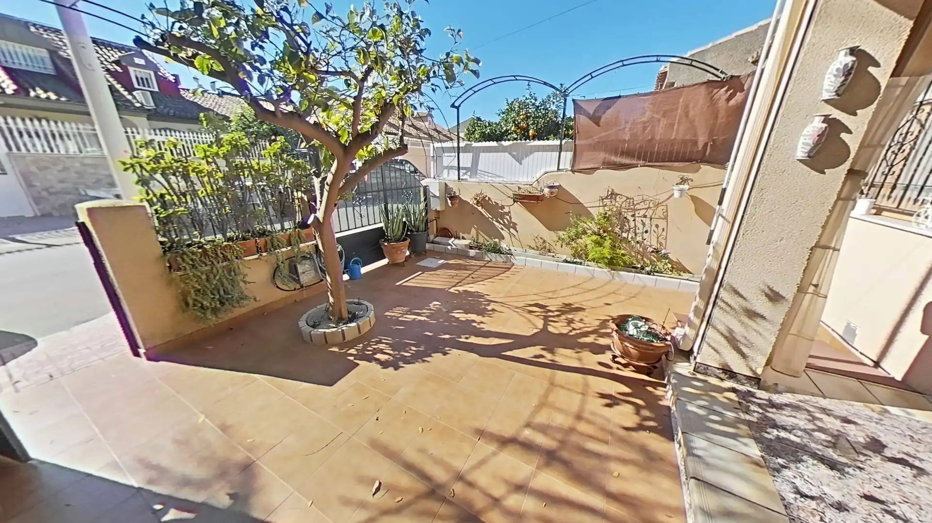 Terrace of Detached homes for sale in San Javier  with Air Conditioner