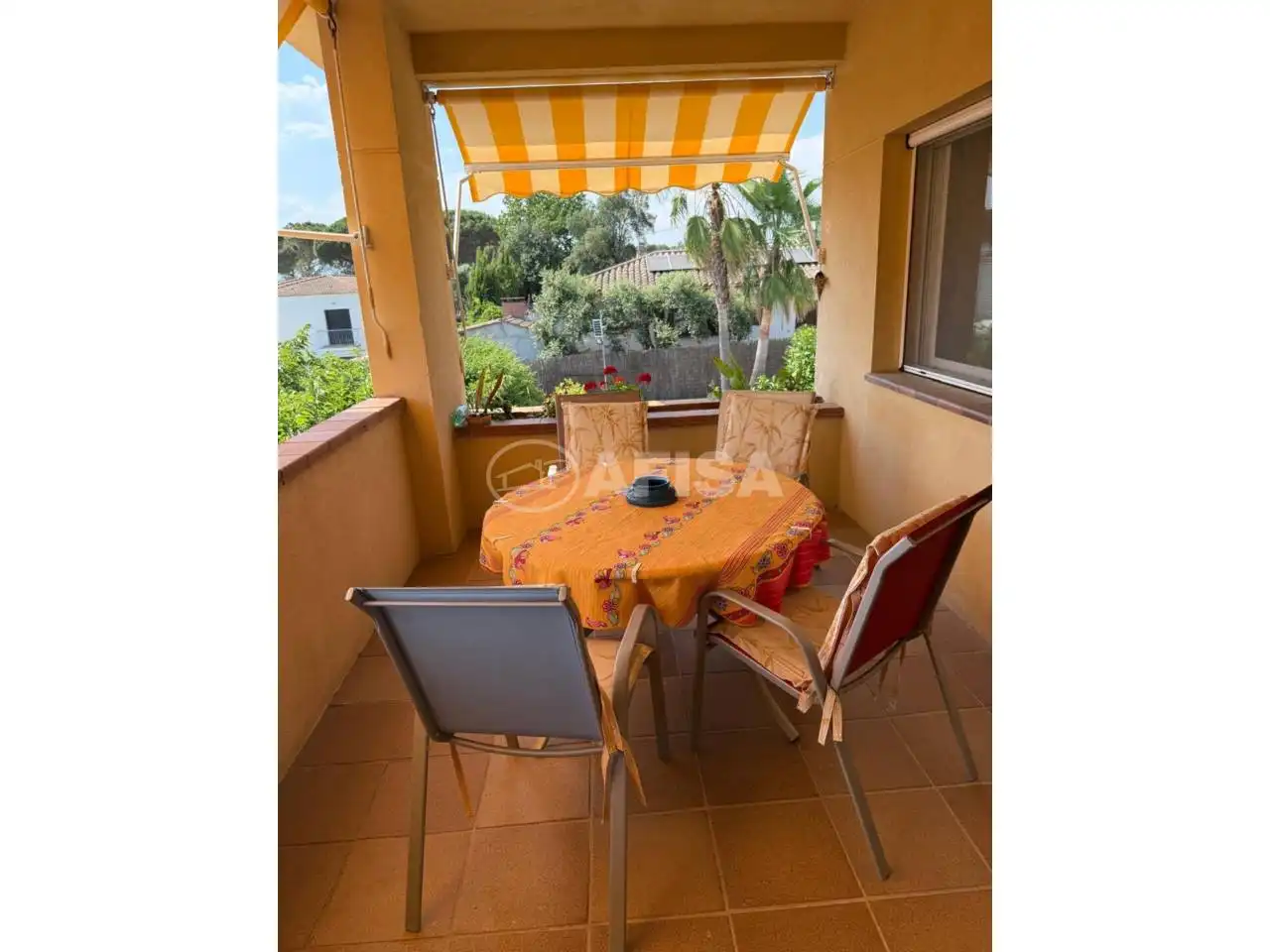 Terrassa de Casa o xalet en venda en Sils amb Aire condicionat, Calefacció i Jardí privat