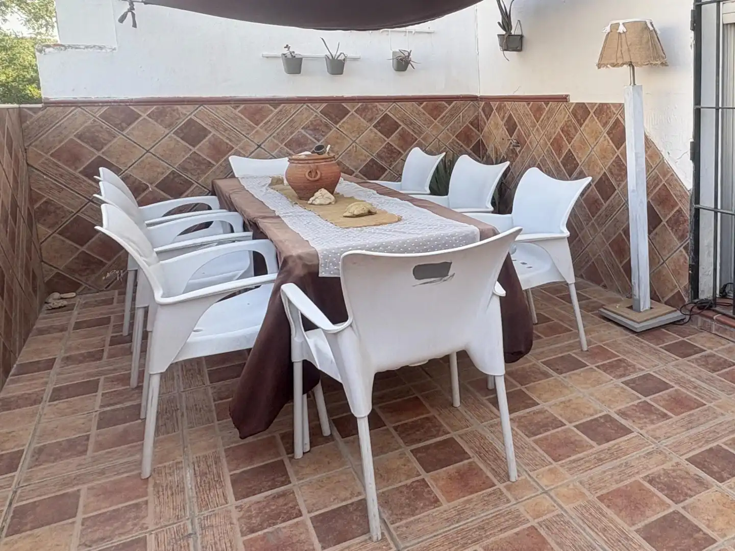 Terrassa de Casa adosada en venda en Jerez de la Frontera amb Aire condicionat