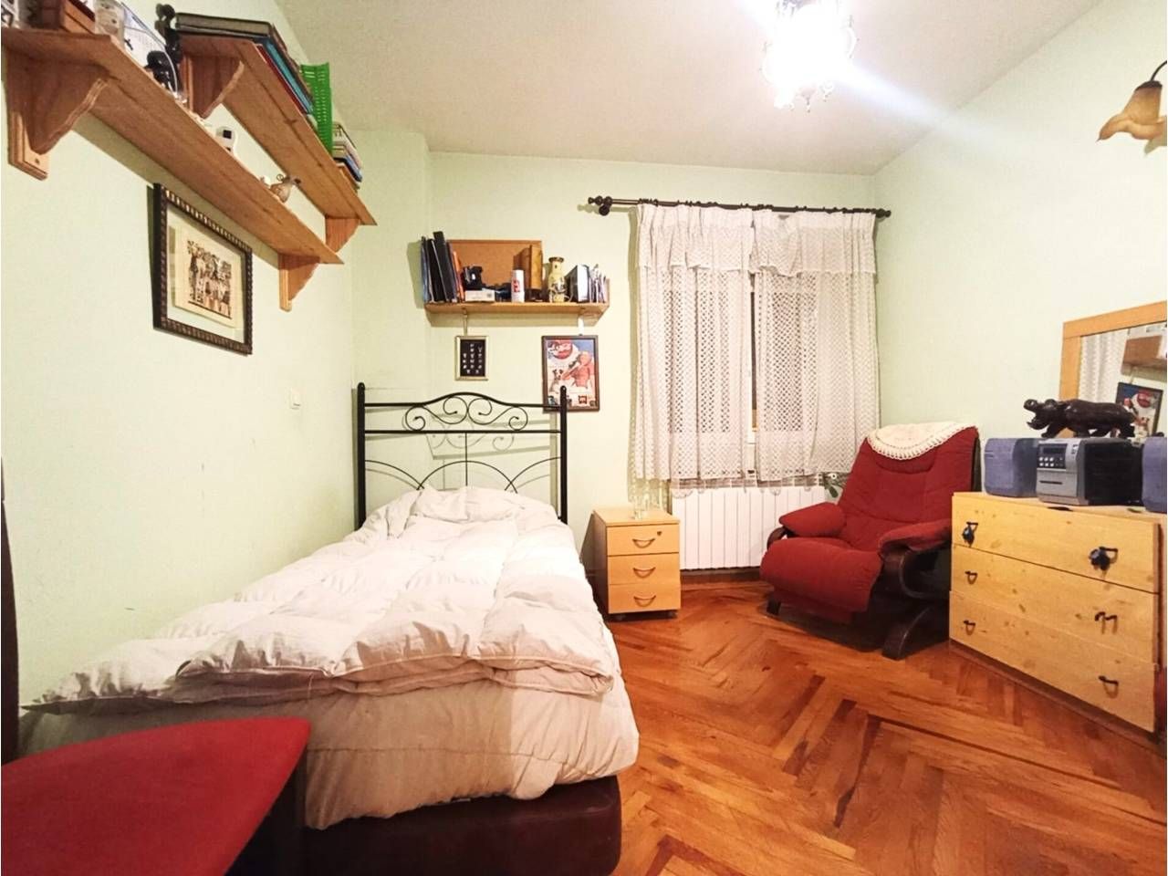 Bedroom of Flat for sale in Burgos Capital  with Heating, Parquet flooring and Terrace