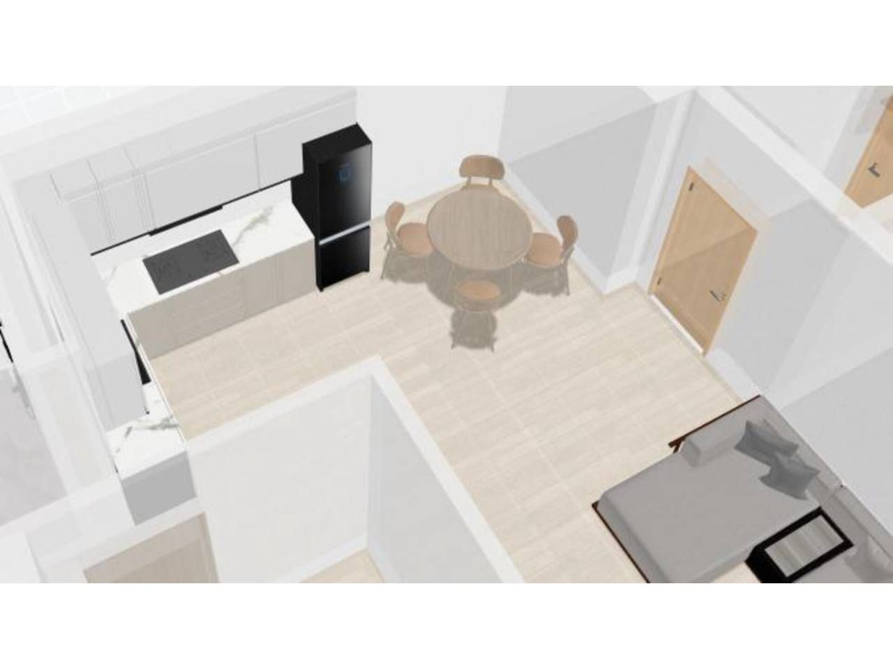 Cuina de Pis de lloguer en  Valencia Capital amb Aire condicionat, Calefacció i Terrassa