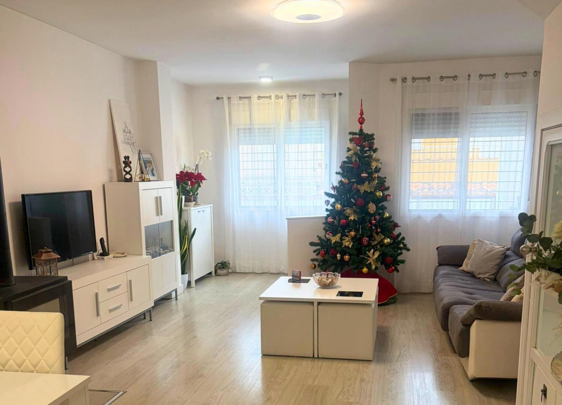 Living room of Single-family semi-detached for sale in Los Alcázares  with Heating and Balcony