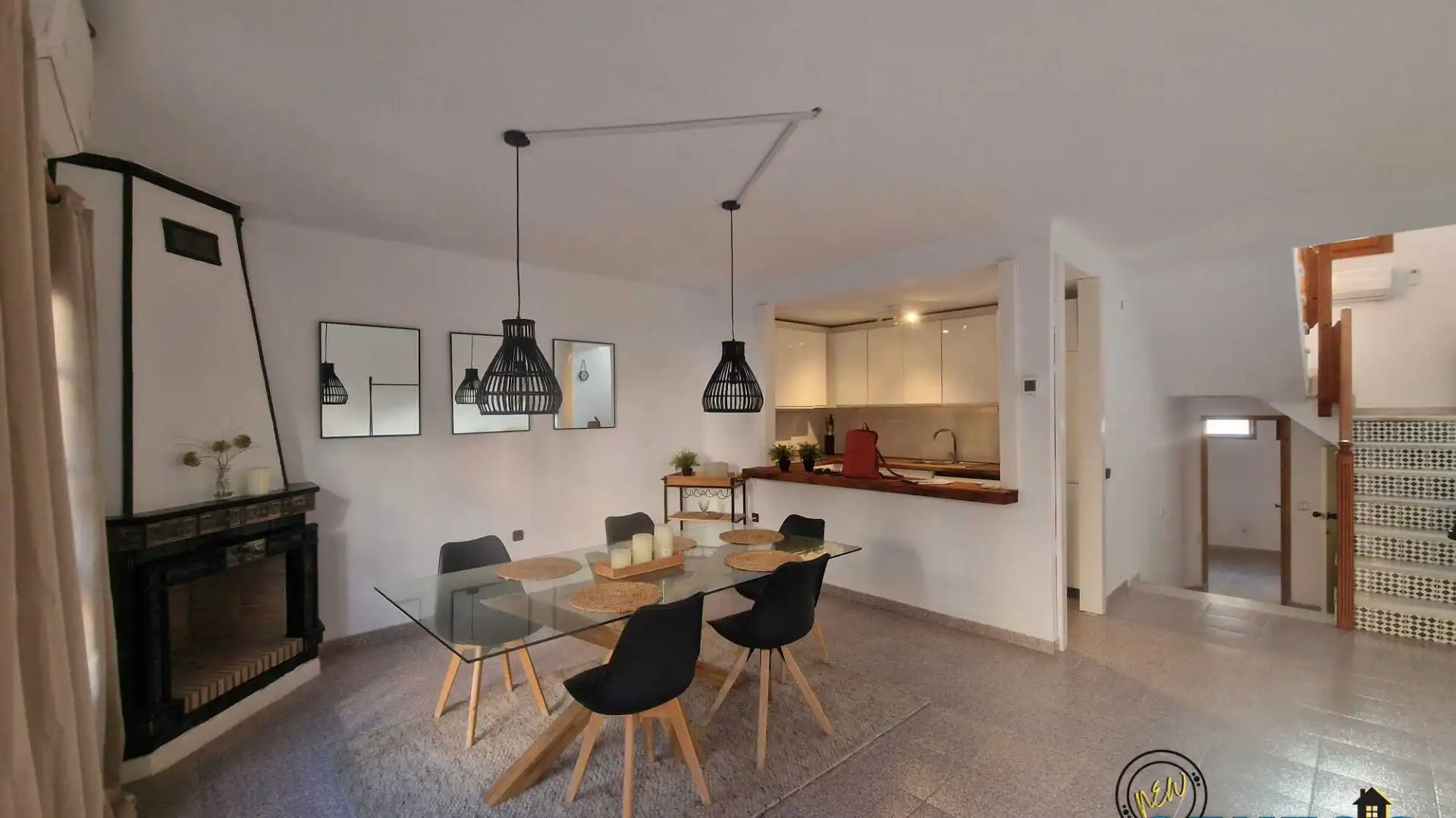 Menjador de Casa adosada en venda en Torrevieja amb Aire condicionat, Terrassa i Traster