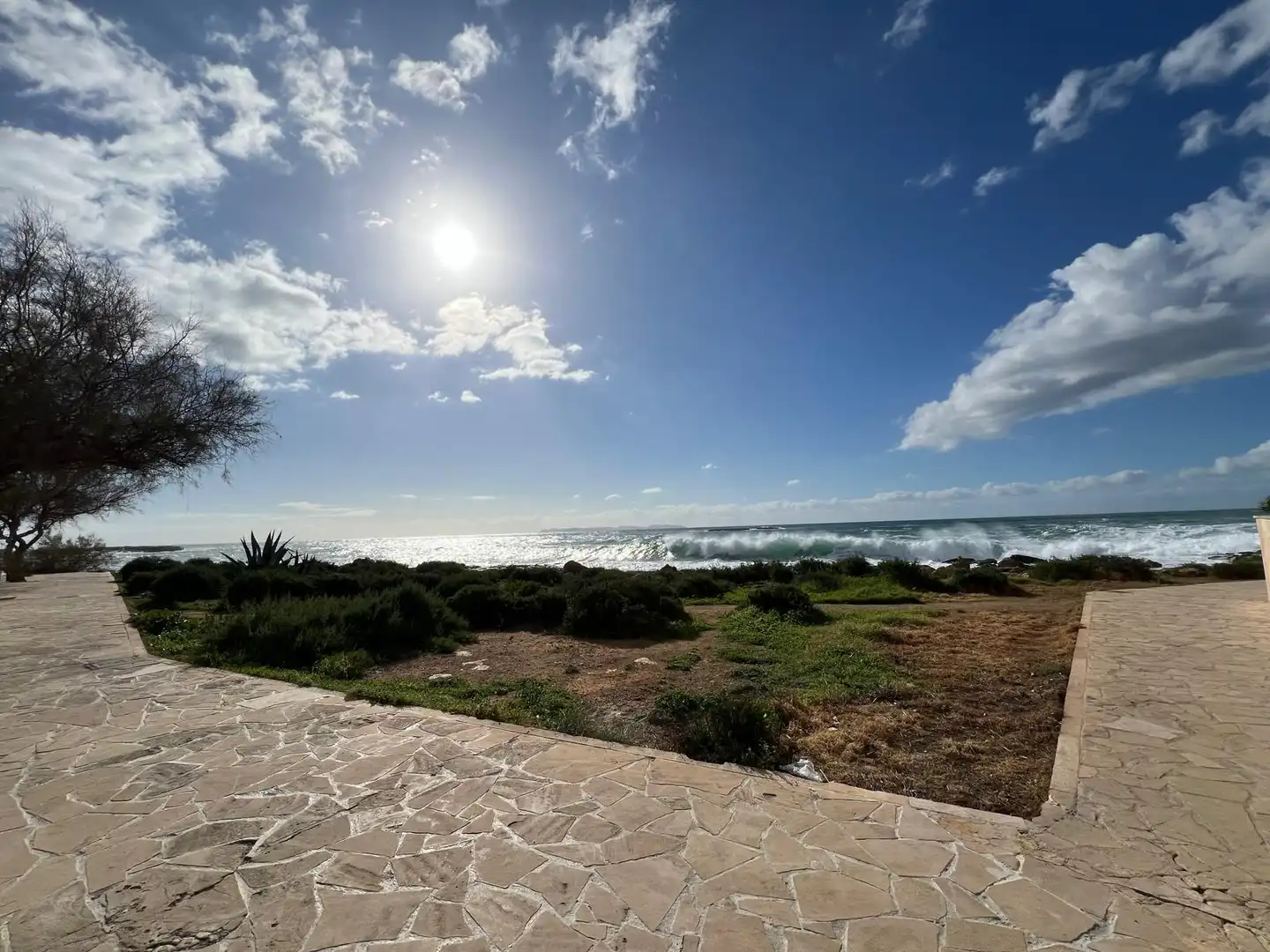 Vista exterior de Planta baja en venta en Ses Salines con Aire acondicionado, Calefacción y Terraza