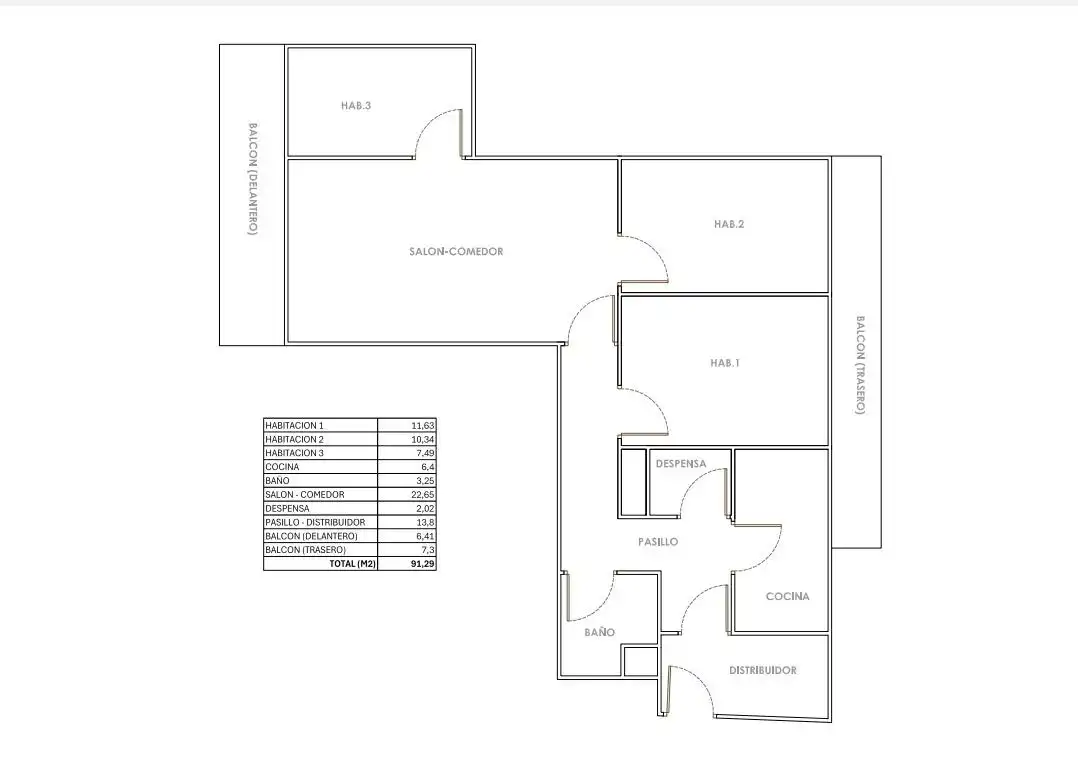 Piso con terraza en venta en Instituts - Universitat, imagen 29