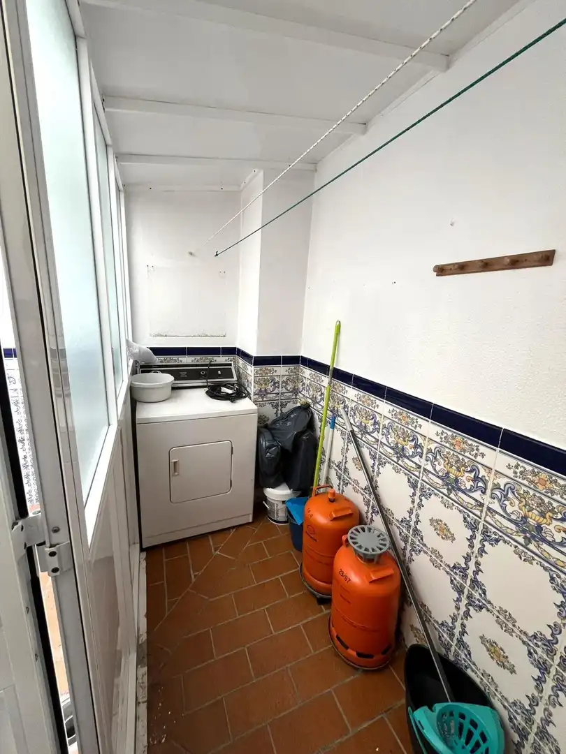 Cocina de Casa adosada en venta en Moguer con Aire acondicionado, Terraza y Trastero