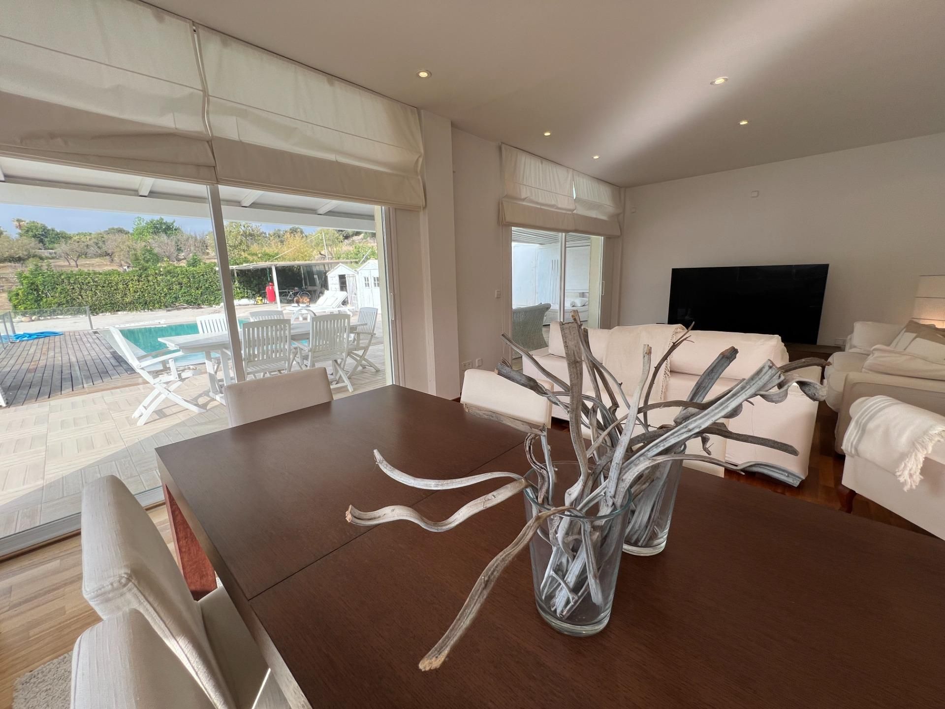 Dining room of Houses for sale in Inca  with Private garden, Parquet flooring and Terrace