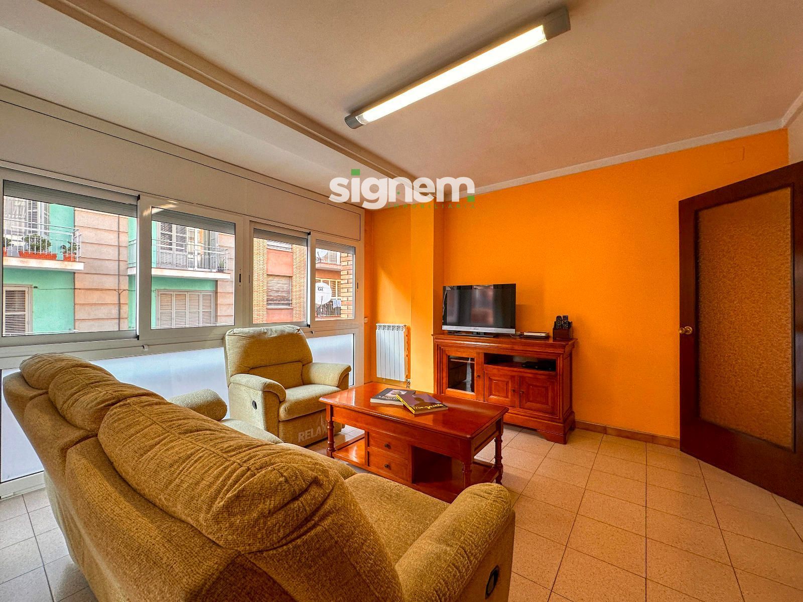 Living room of Flat for sale in Manresa  with Air Conditioner, Heating and Terrace