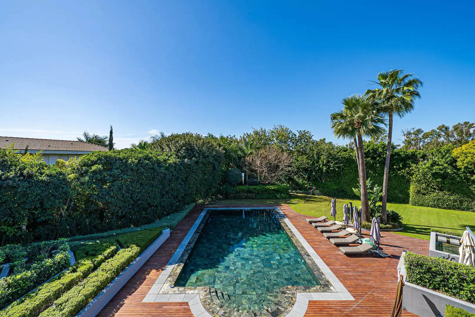 Garden of Houses for sale in Marbella  with Air Conditioner, Private garden and Terrace