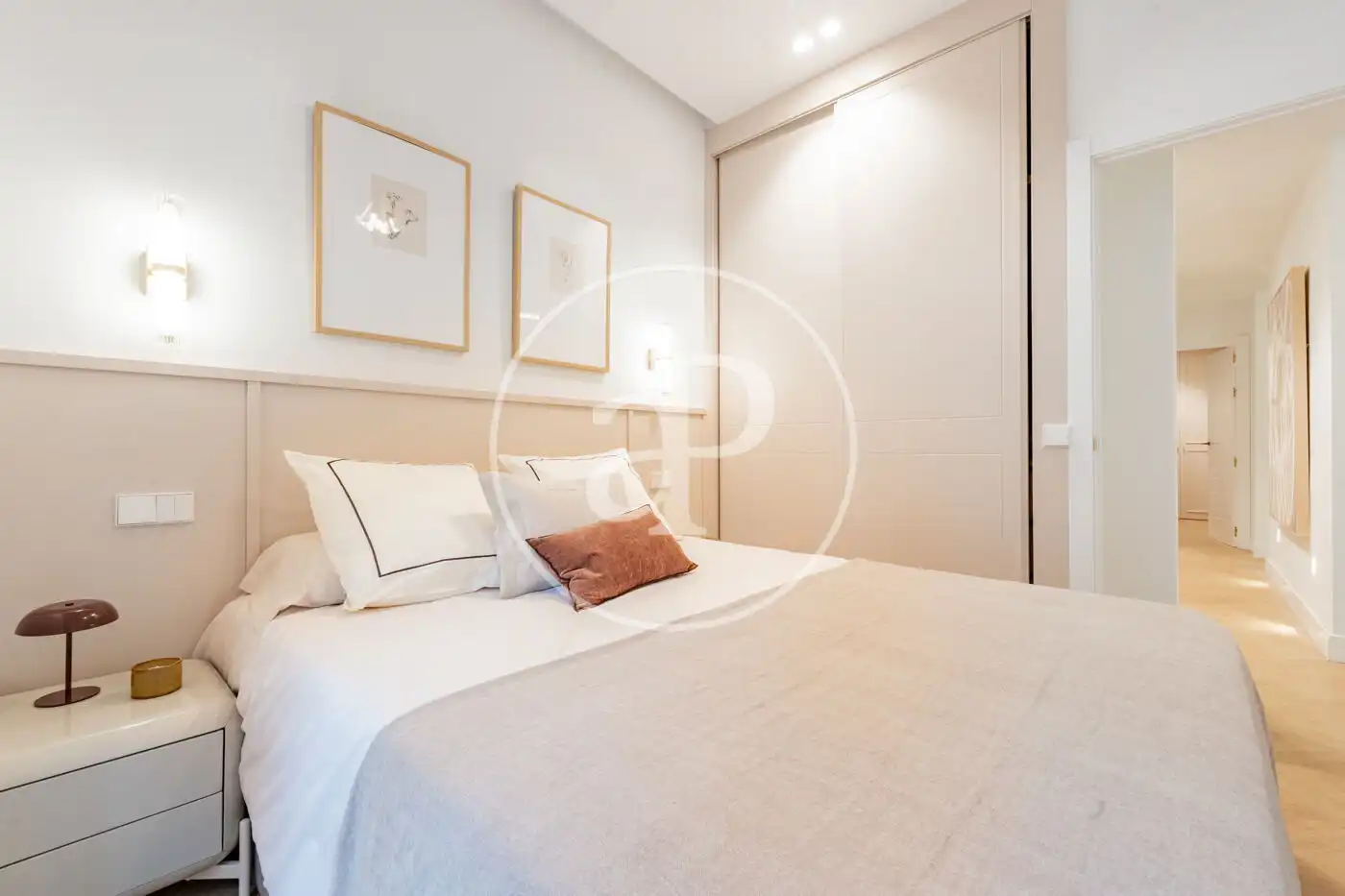 Bedroom of Flat for sale in Barrio de Salamanca