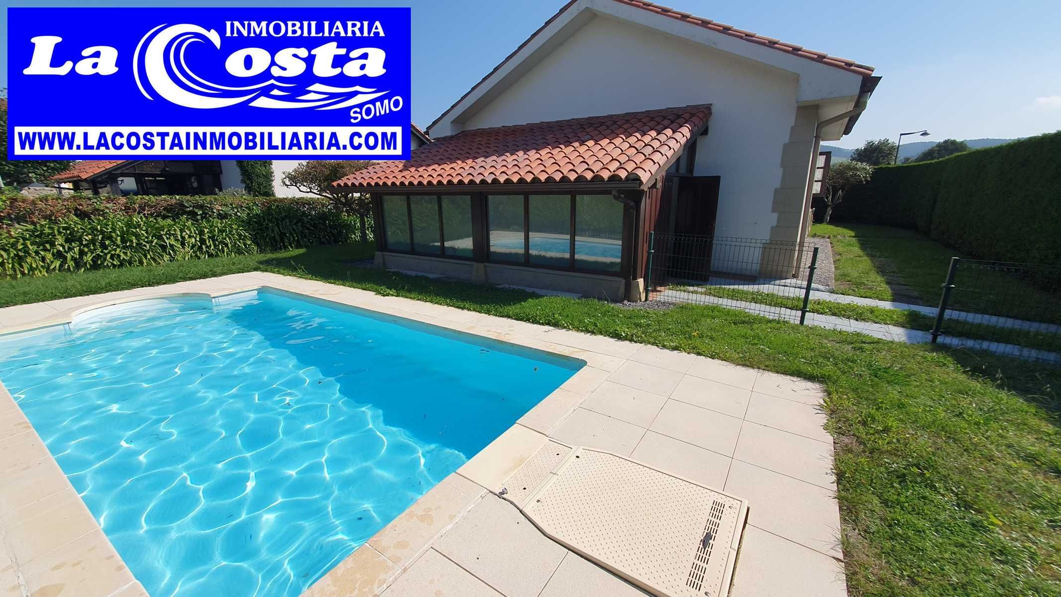 Swimming pool of House or chalet for sale in Ribamontán al Mar  with Heating, Private garden and Terrace