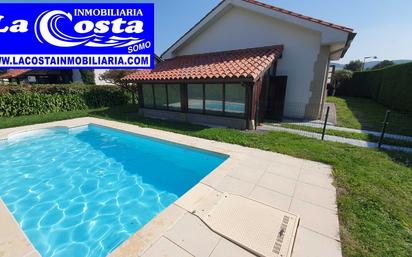 Swimming pool of House or chalet for sale in Ribamontán al Mar  with Heating, Private garden and Terrace