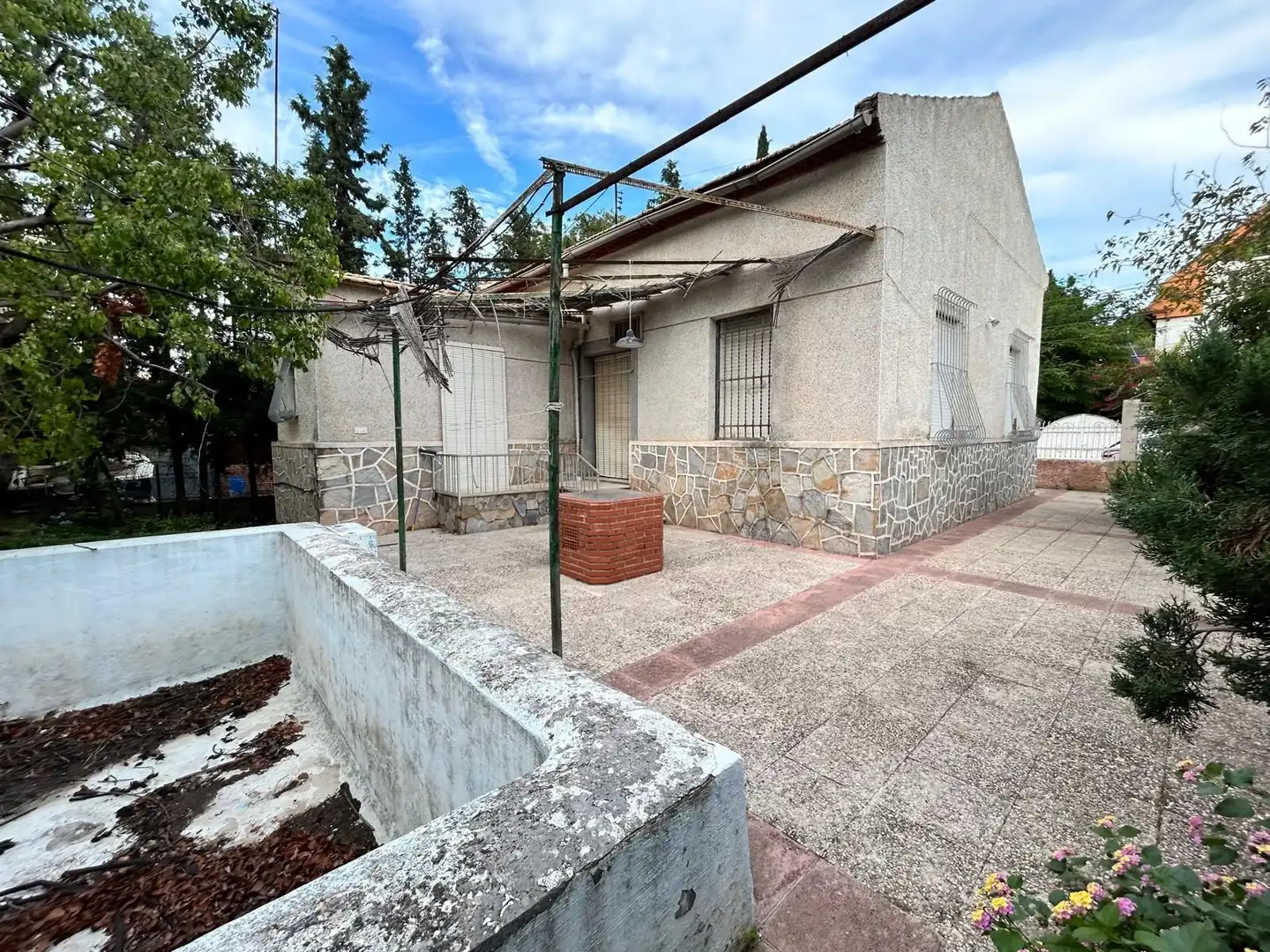 Exterior view of Houses for sale in Murcia  with Private garden and Swimming Pool