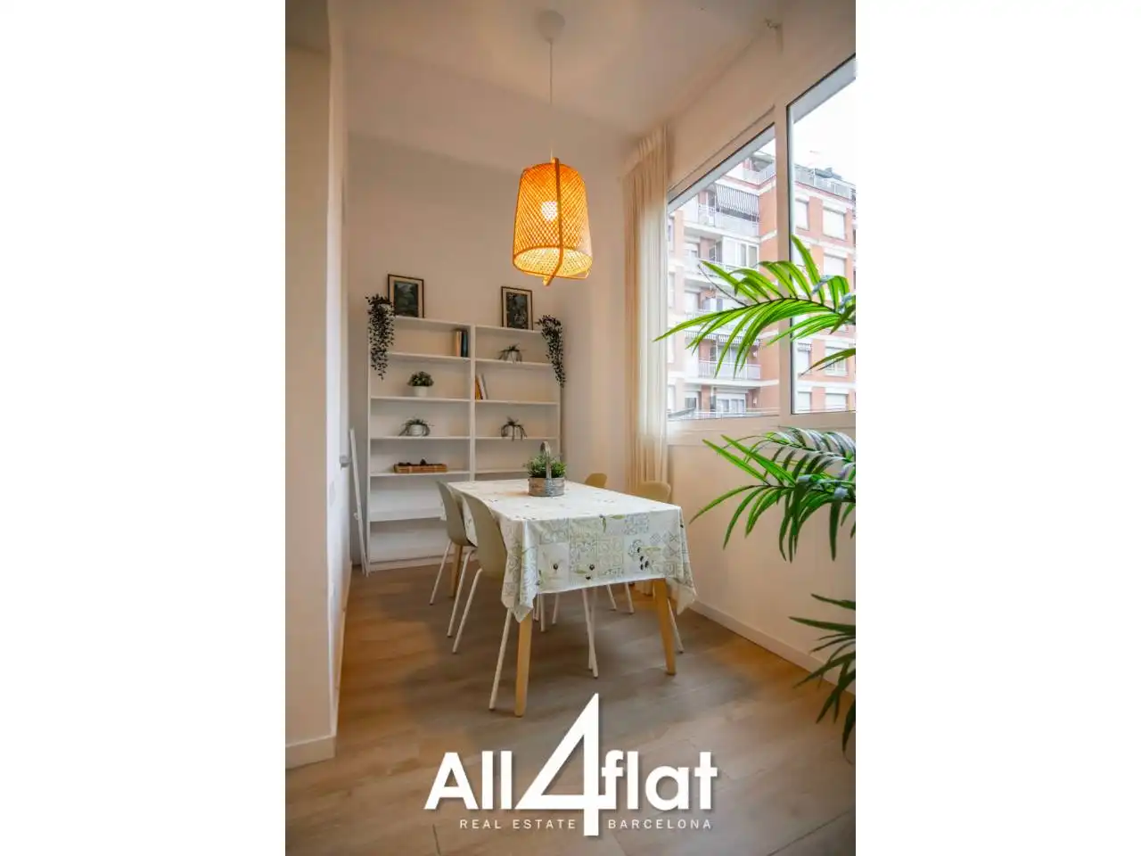 Dining room of Flat for rent in Barcelona  with Furnished and Alarm