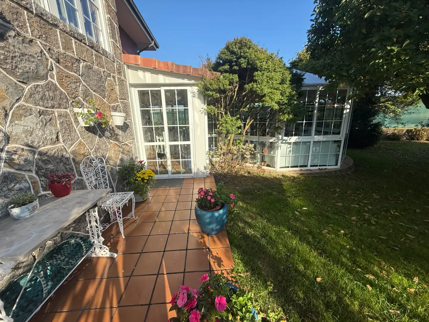 Jardín de Casa o chalet en venta en Castrillón con Calefacción, Jardín privado y Piscina