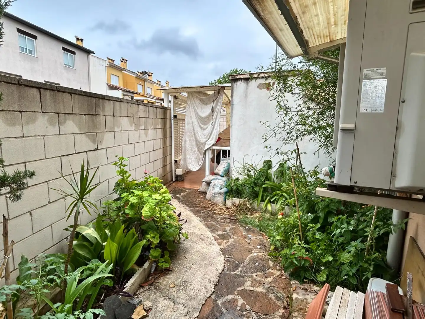 Garden of Houses for sale in Beniarjó  with Air Conditioner, Heating and Terrace