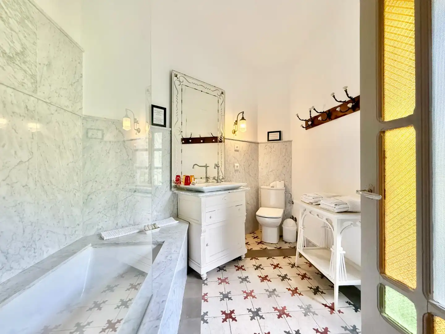 Bany de Finca rústica en venda en Alcoleja amb Aire condicionat, Jardí privat i Terrassa